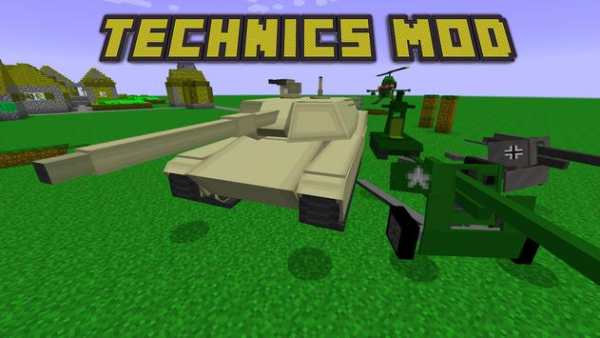 Technics MOD for Minecraft screenshot 1