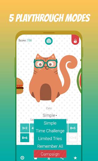 Matching games Memory games Pairs: Remembery screenshot 15