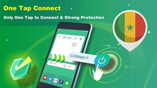 Senegal VPN Proxy - 3X Fast VPN screenshot 1
