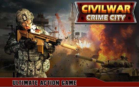 Civil War: Crime City स्क्रीनशॉट 1