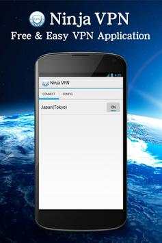 Ninja VPN - Free & Easy VPN screenshot 1