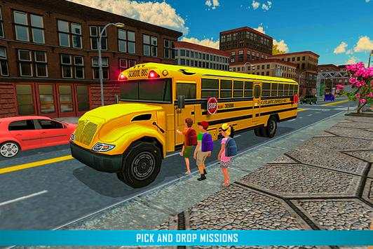 Virtual High School Bus Driver Simulator screenshot 1