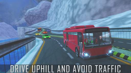 Tourist Coach Bus Uphill Driving screenshot 5