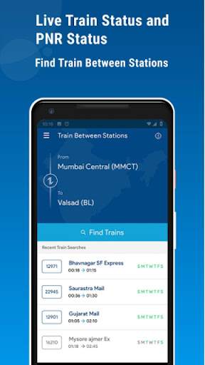 Indian Railway Train Status : Where is my Train screenshot 5