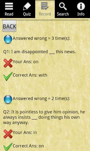 English Grammar – Preposition (free) screenshot 5