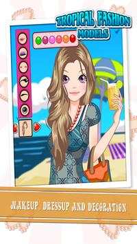 Tropical Fashion Models Games screenshot 6