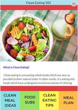 Clean Eating 101 screenshot 1