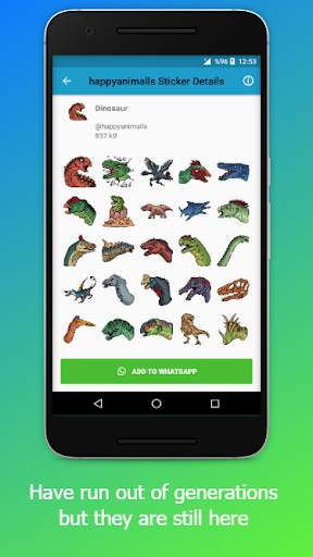 Happy Animalls Sticker for WhatsApp (WAStickers) screenshot 6