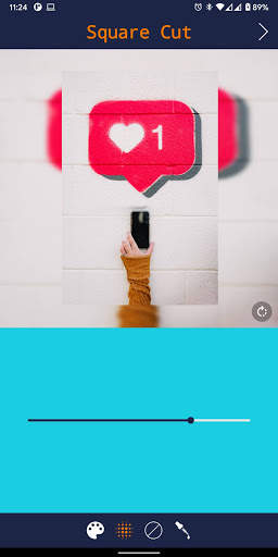 Square Cut, No Crop & Blur for Instagram screenshot 3