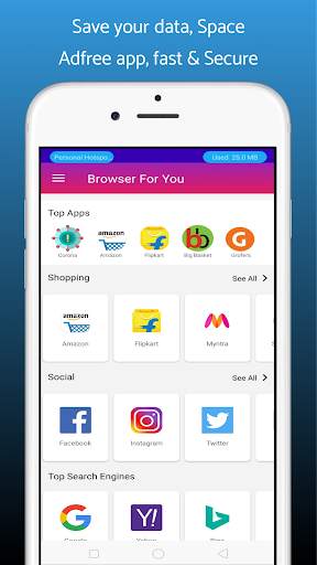 Browser For You - All in one App screenshot 1