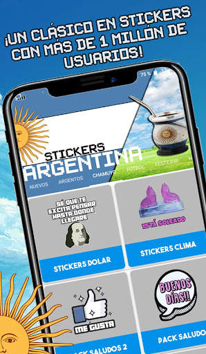 Argentine Stickers screenshot 1