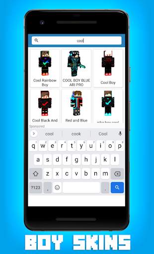 Boys Skins for Minicarft PE screenshot 2