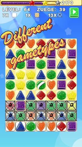 Crazy Gummy Crush screenshot 1