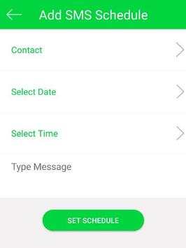 Ultra sms wifi email profile free Scheduler screenshot 3