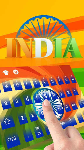 India Independence Day Flag Keyboard screenshot 2
