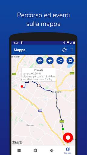 IterTrax Lite, registratore GPS per auto e moto screenshot 4