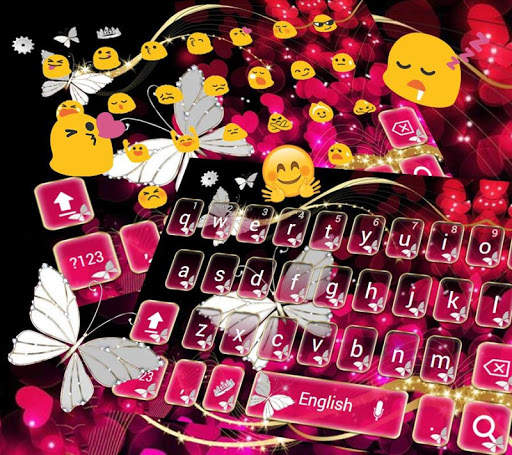 Diamond butterfly Live wallpaper Theme screenshot 2