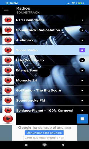 Soundtrack Music app screenshot 1