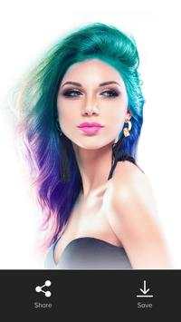 Hair Color Camera Editor screenshot 5