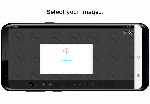 OnMarkup: markup or annotate images and photos screenshot 1