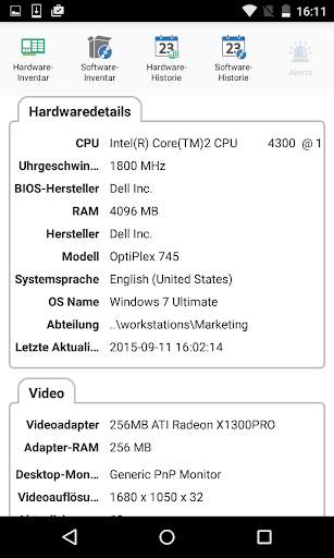 NetSupport DNA mobile Konsole screenshot 1