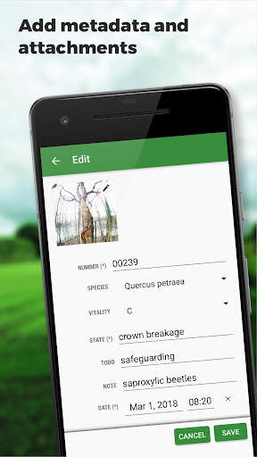 Locus GIS offline land survey screenshot 2