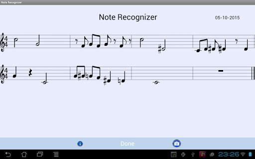 Note Recognizer screenshot 12