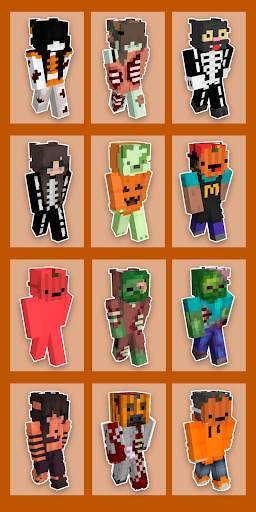 Halloween skins for minecraft screenshot 1