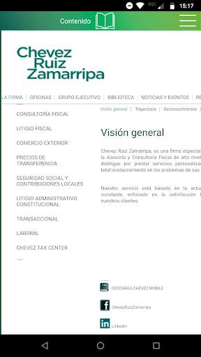 CHEVEZ mobile para Android screenshot 6