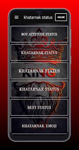 Khatarnak Status - in hindi screenshot 1