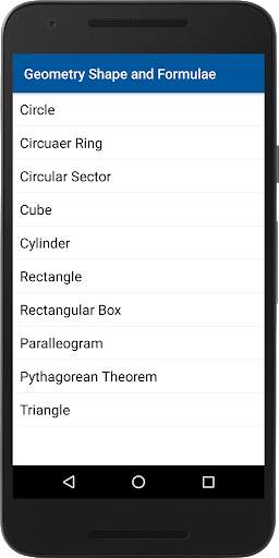 Geometry Formula & Calculator скриншот 8