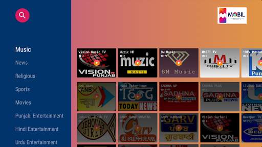 Mobil Free TV - ANDROID TV screenshot 2
