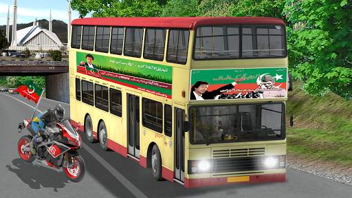 Imran Khan Election Bus Game 2019 : City Bus screenshot 3