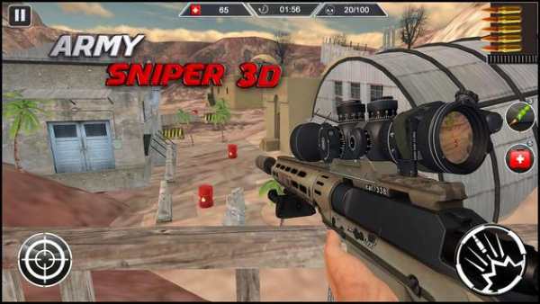 tentara sniper 3d gurun shot screenshot 3