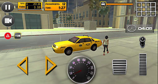 Extreme City Crazy Taxi Game screenshot 2