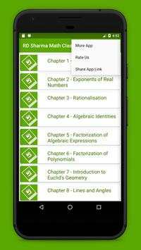 RD Sharma Class 9th Math Solutions screenshot 1
