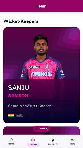 Rajasthan Royals Official App screenshot 5