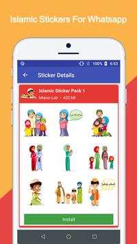 Islamic Stickers For WhatsApp screenshot 5
