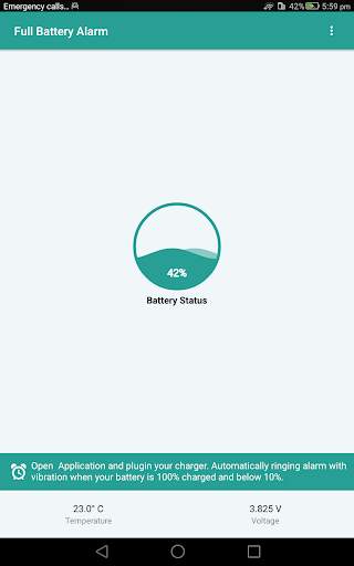 Full Battery Charge Alarm screenshot 3