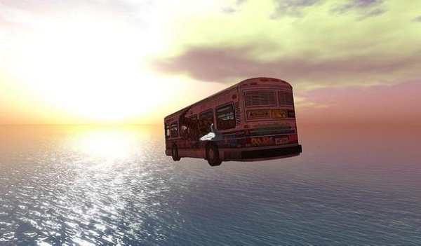 Flying Bus Simulator Vice City screenshot 2