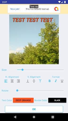 Add Text To Photo screenshot 1
