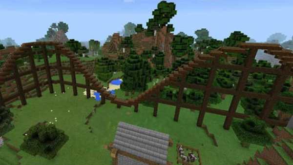Roller Coaster Maps for Minecraft PE स्क्रीनशॉट 1