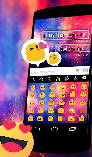 Galaxy Planet Keyboard screenshot 2