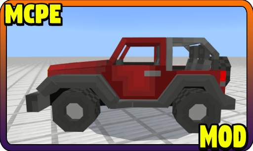 Jeep Cars Addon MCPE - Minecraft Mod screenshot 1