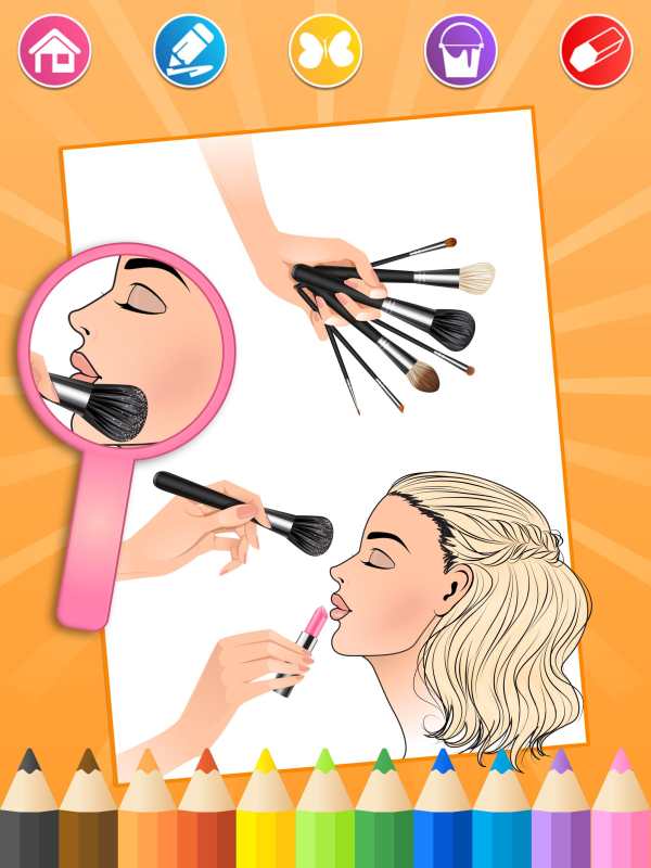 Beauty Coloring Pages ? screenshot 14