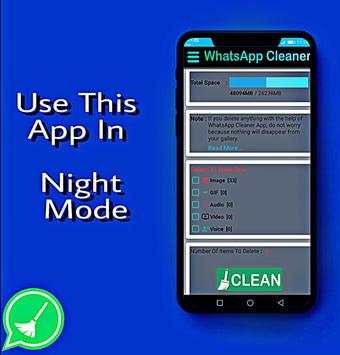 WhatsApp Cleaner Lite screenshot 4