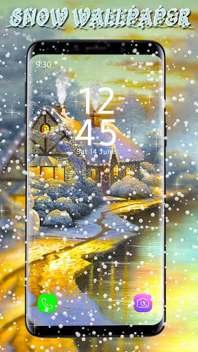 Snowfall Live Wallpaper screenshot 2