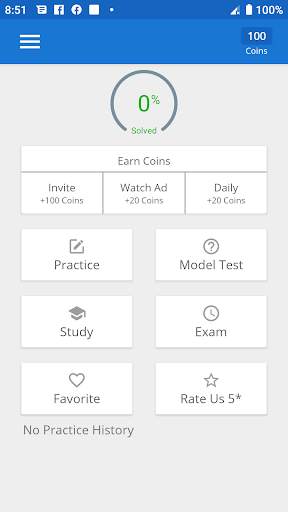All in One General Knowledge Quiz App in English screenshot 1