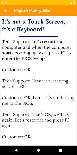 English Funny Joke screenshot 4