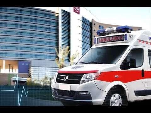 City Ambulance Driving 3D screenshot 1